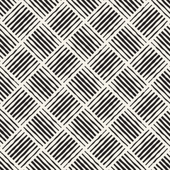 Seamless abstract hand drawn pattern. Vector freehand lines background texture. Ink brush strokes geometric design.
