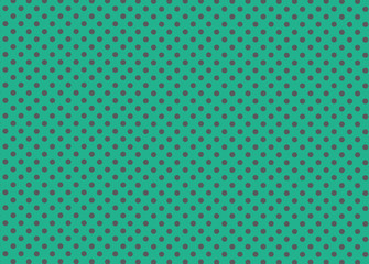 Agua and Grey Polka Dot Background