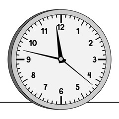 Clock illustration