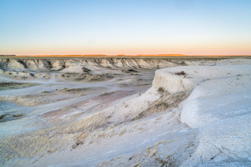 sunset over Colorado prairie