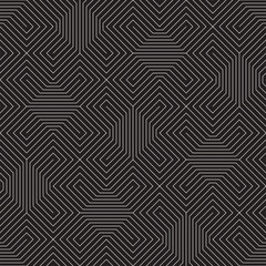 Vector seamless pattern. Modern stylish abstract texture. Repeating geometric tiles