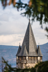 High church tower