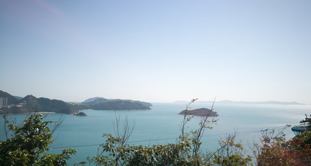 Hong Kong beautiful skyline, nature and modern lifestyle together