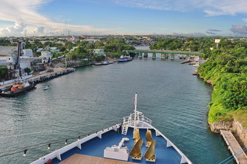 Chavon River in La Romana, Dominican Republic