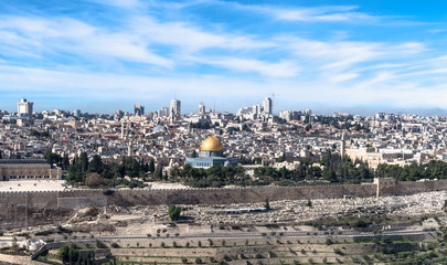 Jerusalem panoramic photography.