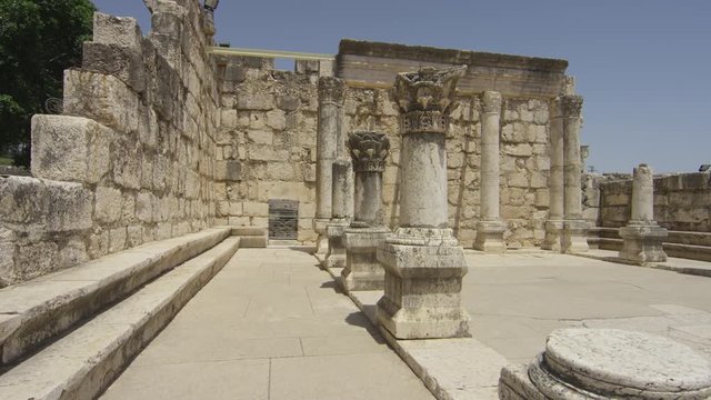 Old synagogue in Capernaum