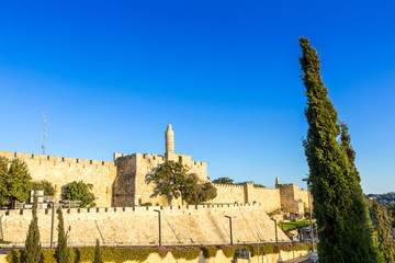 Obraz premium Holy trip through the historic cities of Israel