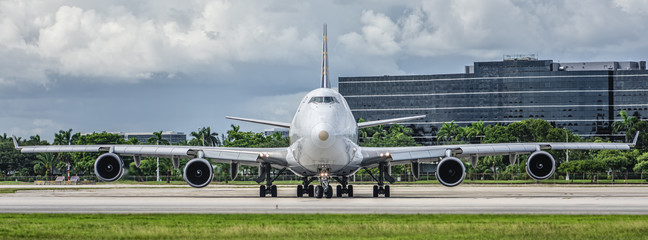 747 panorama - obrazy, fototapety, plakaty