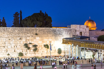 Fototapeta premium 09/03/2016, Jerusalém, Israel. Sightseeing tours through the main points of the holy city.