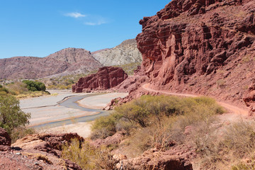 Bolivian canyon near Tupiza,Bolivia