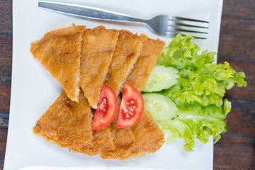 fried shrimp, thailand food