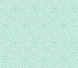 Abstract geometric vector pattern