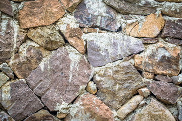 Old stone textured wall background