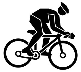 bicycle sport sign icon