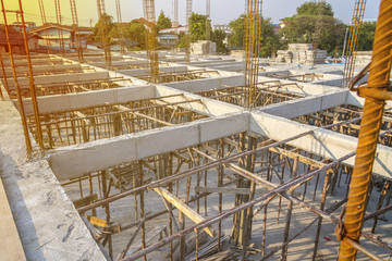 The stucture of construction site.