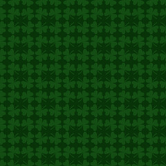 shamrock seamless pattern. patrick background. St. Patrick's Day. Vector illustration