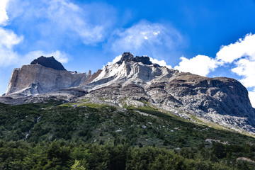 Cuerno Principal and the Valle Frances, Torres del Paine National Park. Patagonia, Chile