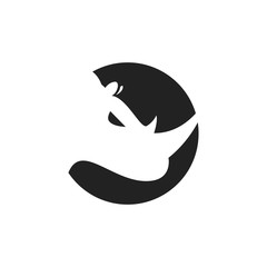 Rhino logo vector dewsign
