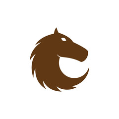 Horse logo vector design