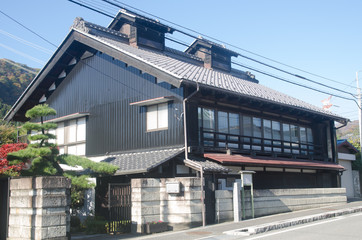 Sato's inn for daimyo, of Sakamoto Town, in Annaka City, Gunma Prefecture, Japan.