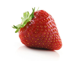 strawberry isolated on white background