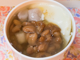 台湾スイーツ 夜市 豆花