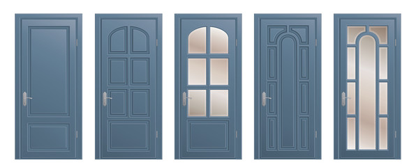 Set of doors