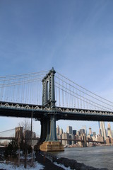Fototapeta na wymiar pont de brooklyn