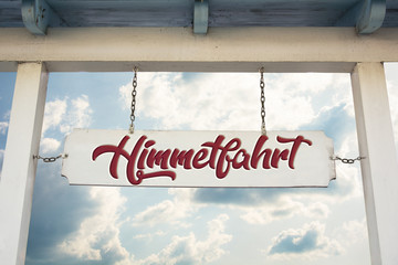 Schild 311 - Himmelfahrt