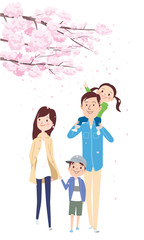 花見_家族