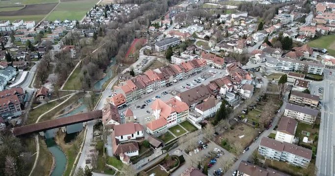 Aarberg im Flug