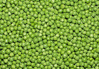 Peas for a food and drink related concept or background.
