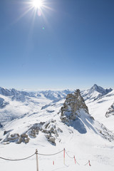Hintertux Gletscher-Landschaft