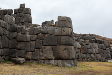 Ruins of Sacsayhuaman in Peru