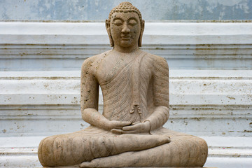 Peaceful Lord Buddha Statue