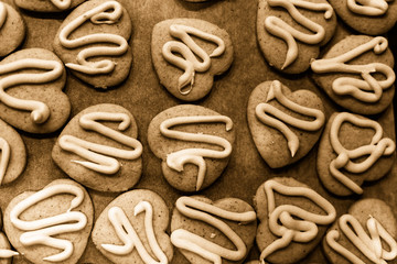 Sweet and tasty vanilla cookies