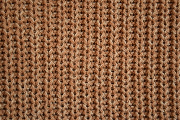Brown Knitted Texture