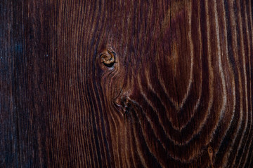 lachendes Gesicht in einem alten Holz, Hintergrund als Dekoration und Werbefläche