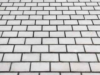 Obraz premium Grey brick wall texture background., New brick wall , texture..