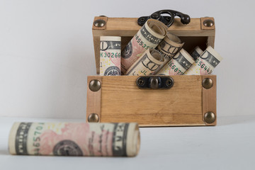 investment risk. Money investment. 