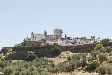 Fototapeta na wymiar general view of Estremoz, Portugal, Europe
