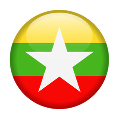 Myanmar Flag Vector Round Icon