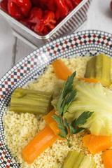 Delicious couscous homemade
