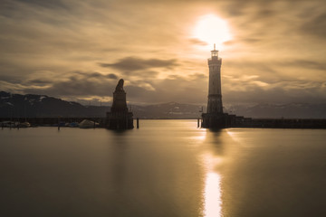 Lindau harbor