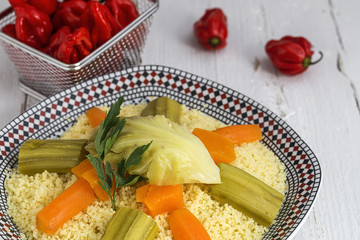 Delicious couscous homemade