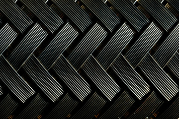 Macro view of silverfiber