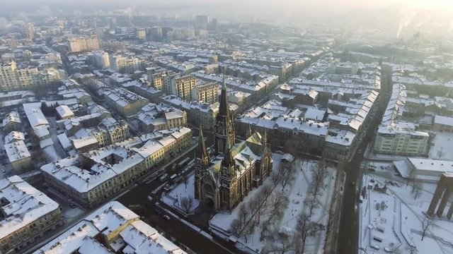 Church of saints olga and elizabeth in Lviv (Ukraine)
