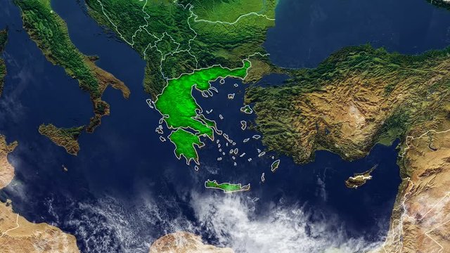 GREECE MAP