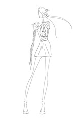 Fashion-girl-sketch