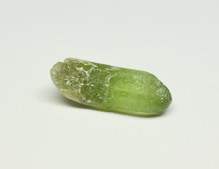 Peridot rough gemstone crystal © andy koehler